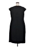 Jones Studio 100% Polyester Solid Black Casual Dress Size 18 - photo 2