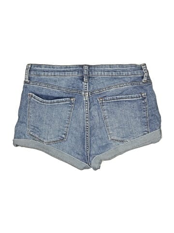 See Thru Soul Denim Shorts (view 2)