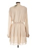 H&M 100% Polyester Tan Casual Dress Size L - photo 2