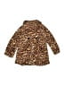 Baby Gap Animal Print Brown Coat Size 3 - photo 2