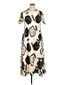 Assorted Brands Print Ivory Casual Dress Size XL - photo 1