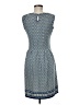 Max Studio Print Blue Casual Dress Size M - photo 2
