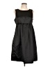 BCBG Paris 100% Polyester Solid Black Cocktail Dress Size 12 - photo 1