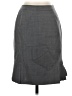 Petite Sophisticate Solid Gray Wool Skirt Size 0 - photo 1