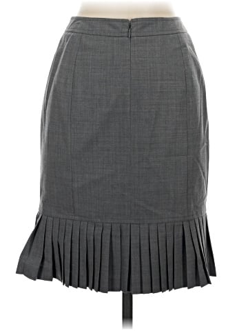 Petite Sophisticate Wool Skirt (view 2)