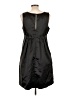 BCBG Paris 100% Polyester Solid Black Cocktail Dress Size 12 - photo 2
