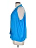 Ramy Brook 100% Polyester Blue Sleeveless Blouse Size L - photo 5