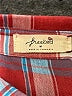 Freebird 100% Cotton Plaid Red Short Sleeve Button-Down Shirt Size M - photo 7