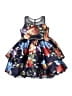 Rare Editions 100% Polyester Floral Blue Dress Size 5 - photo 1