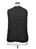 Bobeau 100% Rayon Polka Dots Black Sleeveless Blouse Size 2X - photo 2