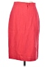 Escada Solid Red Wool Skirt Size EU 36 / US 6 - photo 2