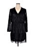 Serra Black Cocktail Dress Size XL - photo 1