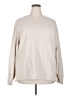 IZOD 100% Cotton Solid Ivory Turtleneck Sweater Size XXL - photo 1
