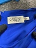 Eliza J 100% Polyester Solid Blue Cocktail Dress Size 6 - photo 7