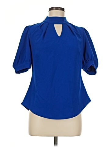 7th Avenue Design Studio New York & Company Short Sleeve Blouse (view 1)