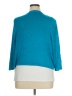Catherines 100% Viscose Teal Cardigan Size 1X - photo 2