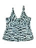 Sunsets Print Blue Swimsuit Top Size 38D - photo 1