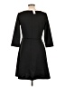 The Limited Solid Black Casual Dress Size L - photo 2