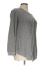 Apt. 9 100% Acrylic Chevron-herringbone Gray Pullover Sweater Size L - photo 4
