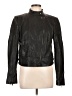Banana Republic 100% Leather Black Leather Jacket Size L - photo 1