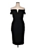 Xscape Black Cocktail Dress Size 14 - photo 1