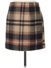 Cello Jeans Plaid Brown Casual Skirt Size S - photo 2