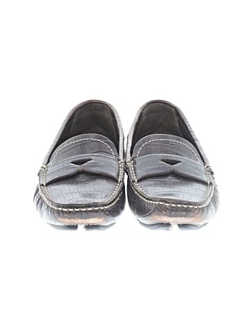 Prada Vintage Croc Embossed Loafers (view 2)