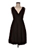 Max Studio 100% Polyester Solid Brown Cocktail Dress Size M - photo 1