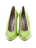 Charles Jourdan Green Heels Size 4 1/2 - photo 2