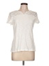 Chaps 100% Cotton Ivory Short Sleeve Top Size L - photo 1