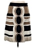 Merona Graphic Tan Casual Skirt Size 4 - photo 1