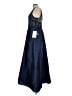 PAPELL Studio 100% Polyester Blue Cocktail Dress Size 12 - photo 5