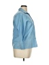 Talbots 100% Cotton Blue 3/4 Sleeve Button-Down Shirt Size XL (estimated) - photo 4