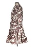 BCBG Paisley Brown Casual Dress Size 12 - photo 5