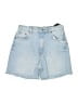 Zara Blue Denim Shorts Size 2 - photo 1