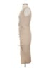 21 Saints Solid Tan Cocktail Dress Size Sm - photo 5