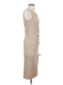 21 Saints Solid Tan Cocktail Dress Size Sm - photo 4