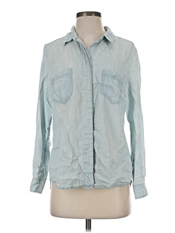 Liverpool Los Angeles Long Sleeve Button-Down Shirt (view 1)