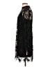 Hale Bob Black Cocktail Dress Size L - photo 5