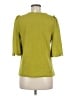 Sunday in Brooklyn Green 3/4 Sleeve Top Size M - photo 2