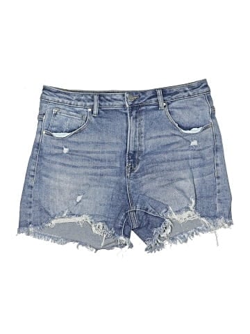 Risen Denim Shorts (view 1)