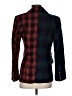 Steve Madden Plaid Red Blazer Size XS - photo 2