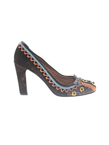 Miu Miu Vintage Embroidered Pumps (view 1)