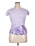 C9 By Champion 100% Polyester Floral Purple Active T-Shirt Size XL - photo 1