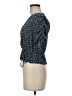 Pull&Bear Blue Short Sleeve Blouse Size M - photo 5