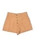 L Space Solid Tan Khaki Shorts Size M - photo 1