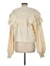 Pol 100% Polyester Ivory Pullover Sweater Size M - photo 2