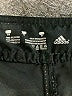 Adidas 100% Polyester Black Board Shorts Size 8 - photo 3