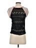 Blue Rain 100% Rayon Black Sleeveless Top Size S - photo 2