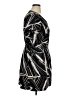 Alfani 100% Polyester Graphic Black Casual Dress Size 16 - photo 4
